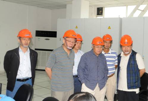 2011年原广西壮族自治区王汉民副主席一行来南宫NG28动力旅行交流