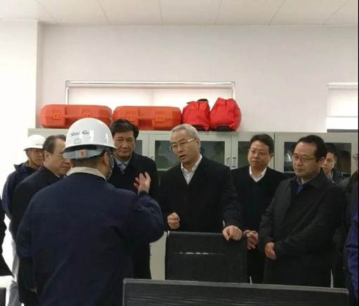 浙江省丽水市市长吴晓东前往浙江南宫NG28能源开发有限公司考察调研