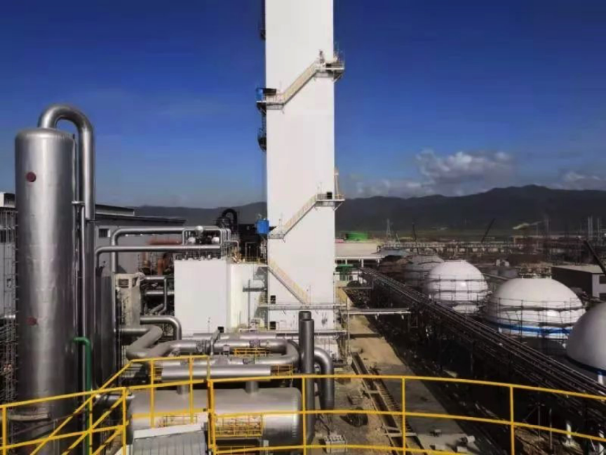 南宫NG28印尼总包工程项目空分机组一次试车乐成